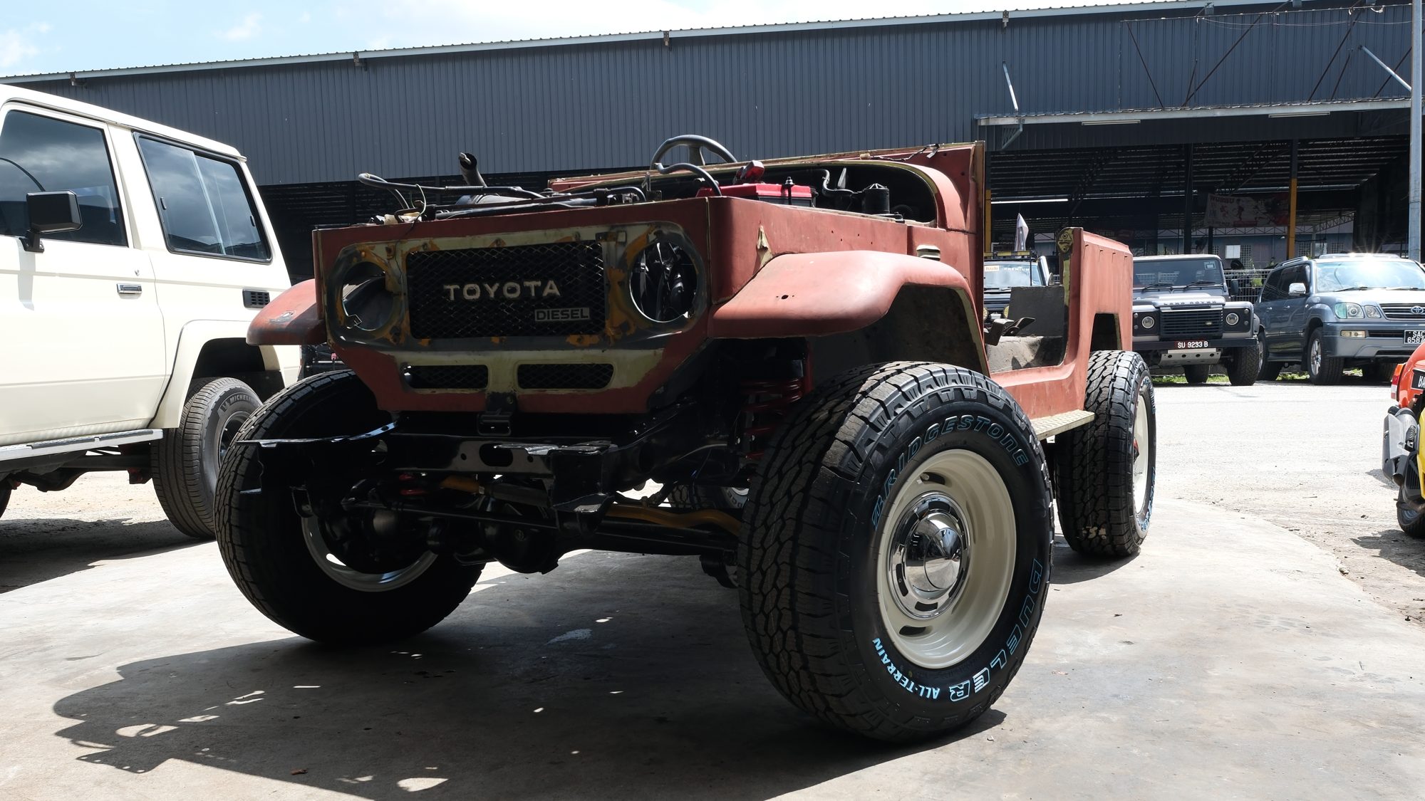 40 Series Land Cruiser build
