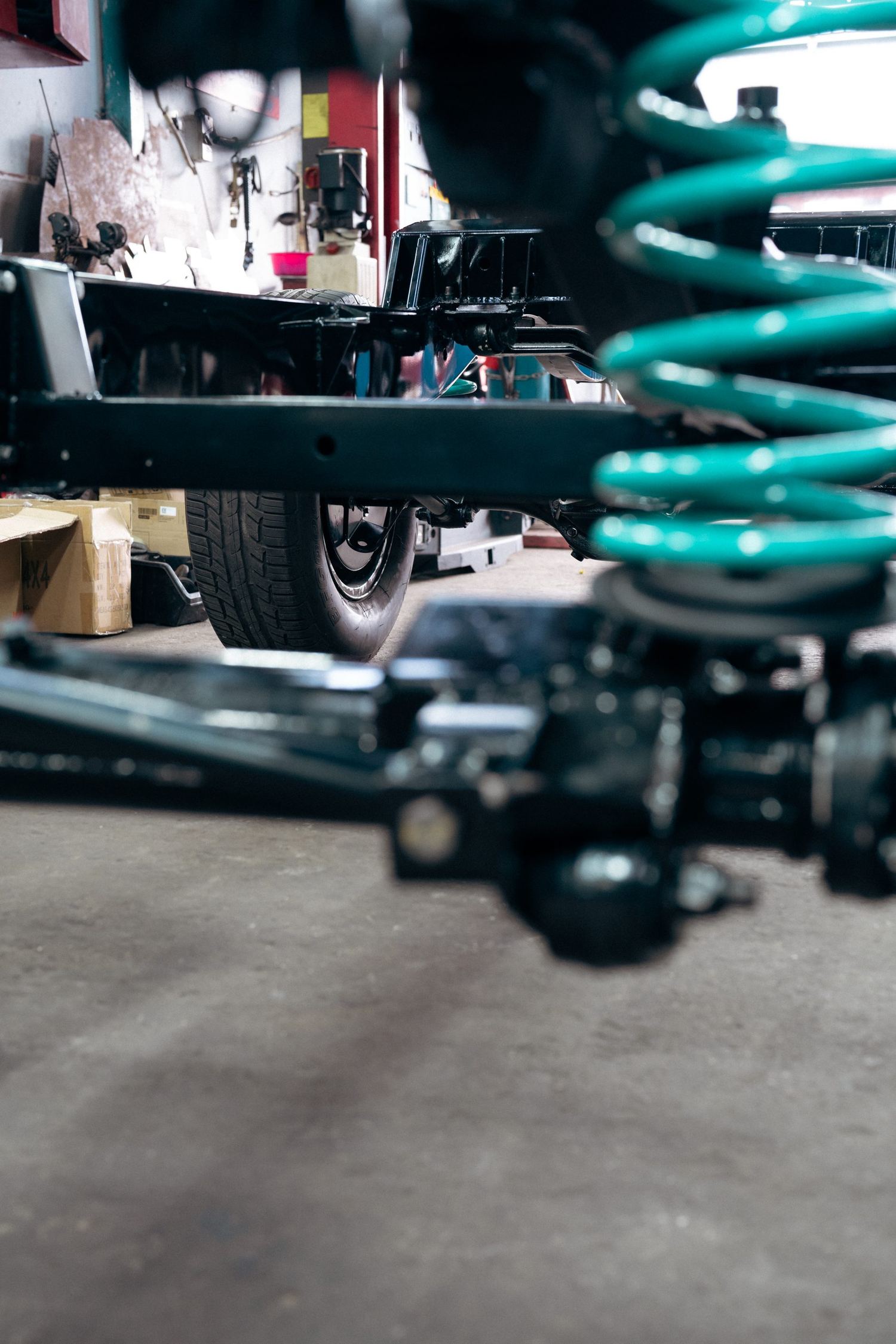 The Range Rover Classic, a supercharged V8 restomod in build