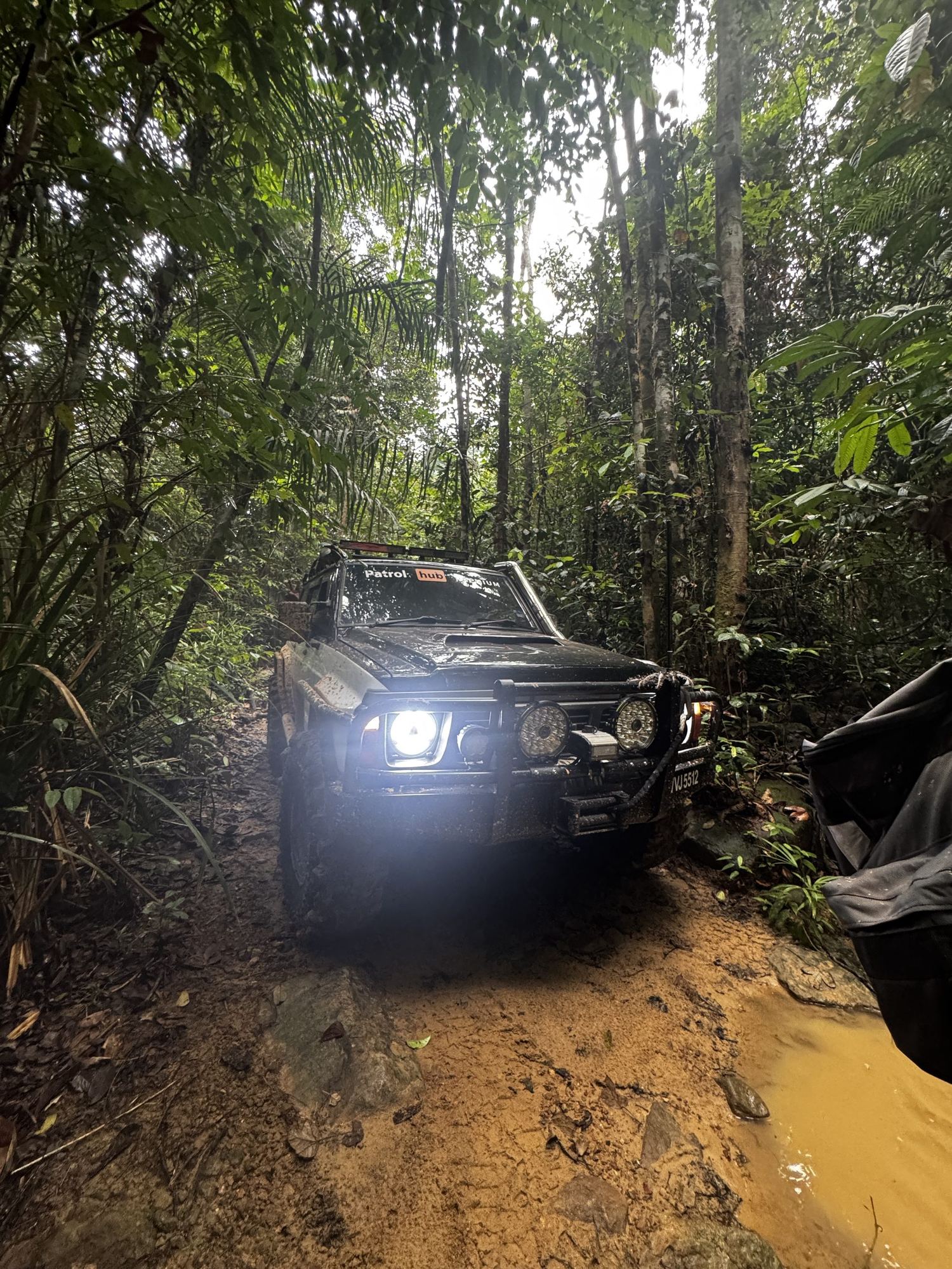 The Patrol, a restored and off-road-built Nissan Patrol